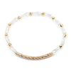 Wholesale Women's Geometric Crystal Beaded Elastic Bracelet