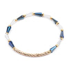 Wholesale Women's Geometric Crystal Beaded Elastic Bracelet