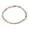 Wholesale Women's Geometric Crystal Beaded Elastic Bracelet