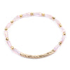 Wholesale Women's Geometric Crystal Beaded Elastic Bracelet