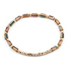 Wholesale Women's Geometric Crystal Beaded Elastic Bracelet