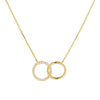 Wholesale Women's Geometric Diamond Cross Chain Necklace Made Of 925 Sterling Silver
