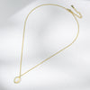 Wholesale Women's Geometric Diamond Design Oval Motherofpearl Shell Pendant Necklace With Cross Chain In 925 Sterling Silver