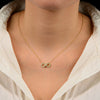 Wholesale Women's Geometric Diamond Microinlaid S925 Sterling Silver Cross Chain Necklace