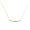 Wholesale Women's Geometric Diamond Rectangular Zircon Smile Pendant Necklace With Cross Chain In 925 Sterling Silver