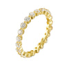 Wholesale Women's Geometric Diamond S925 Sterling Silver Ring Jewelry