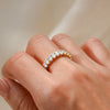 Wholesale Women's Geometric Diamond S925 Sterling Silver Ring