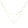 Wholesale Women's Geometric Diamond 925 Sterling Silver Satellite Chain Necklace Ring Stacked Clavicle Chain