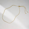 Wholesale Women's Geometric Diamond 925 Sterling Silver Tennis Clavicle Chain Necklace