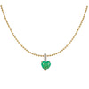 Wholesale Women's Geometric Diamond Titanium Steel Mixed Gem Inlay Colorpreserving Zircon Necklace Light Luxury Style