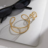 Wholesale Women's Geometric Electroplated Stainless Steel And Titanium Steel Jewelry Rings And Bracelets