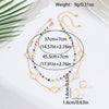 Wholesale Women's Geometric Four Leaf Clover Alloy Electroplated Beaded Necklace And Jewelry Set Accessory