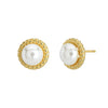 Wholesale Women's Geometric Freshwater Pearl S925 Sterling Silver Earrings