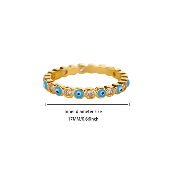 Wholesale Women's Geometric Gold Plated Copper Zircon Open Ring In Ins Style