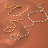 Wholesale Women's Geometric Gold Plated Stainless Steel Bracelet Fashionable Ins Style Minimalist Jewelry