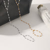 Wholesale Women's Geometric Gold Plated Stainless Steel Bracelet Fashionable Ins Style Minimalist Jewelry