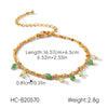 Wholesale Women's Geometric Gold Plated Stainless Steel Bracelets Stackable Jewelry