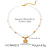 Wholesale Women's Geometric Gold Plated Stainless Steel Sunflower Pendant Necklace