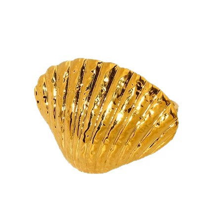 Wholesale Women's Geometric Heart Flower Rhombus Animal Zodiac Stainless Steel 18K Gold Plated Ring Jewelry