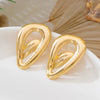 Wholesale Women's Geometric Heartshaped Alloy Electroplated Fashion Earrings