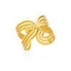 Wholesale Women's Geometric Heartshaped And Fruitshaped Inlaid With Gold Copper Ring Accessories