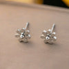 Wholesale Women's Geometric 18K Real Gold Plated Titanium Steel Daisy Necklace With Flash O Chain
