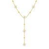 Wholesale Women's Geometric 18K Real Gold Plated Titanium Steel Flash O Chain Bracelet And Necklace Jewelry