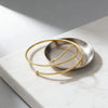 Wholesale Women's Geometric Line Open Bracelet Alloy Electroplated Fashion Jewelry