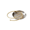 Wholesale Women's Geometric Line Open Bracelet Alloy Electroplated Fashion Jewelry
