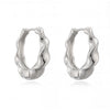 Wholesale Women's Geometric Metal Style Copper Electroplated Gold Earrings