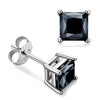 Wholesale Women's Geometric Mossan Diamond 925 Silver Earrings