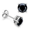 Wholesale Women's Geometric Mossan Diamond 925 Silver Earrings