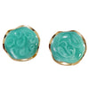 Wholesale Women's Geometric Oildripping Stainless Steel Earrings