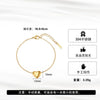 Wholesale Women's Geometric Original Design Electroplated Stainless Steel Heart Bracelet