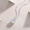 Wholesale Women's Geometric Oshaped Chain 925 Sterling Silver Inlaid Diamond Clavicle Necklace