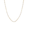 Wholesale Women's Geometric Pearl Necklace Made Of 18K Gold Stainless Steel With Electroplating