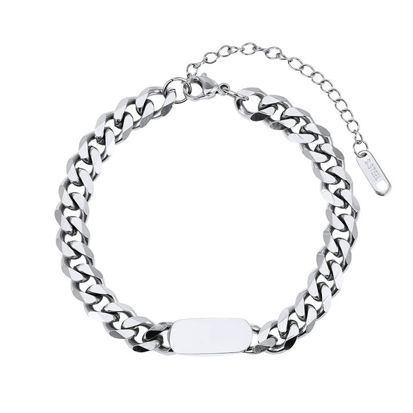 Wholesale Women's Geometric Real Gold Plated Stainless Steel Bracelet Fashion Jewelry With Original Design
