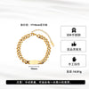 Wholesale Women's Geometric Real Gold Plated Stainless Steel Bracelet Fashion Jewelry With Original Design