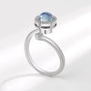 Wholesale Women's Geometric Rotatable Open Ring Copper Electroplating