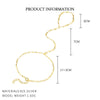 Wholesale Women's Geometric S925 Sterling Silver Bracelet With Electroplating