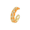 Wholesale Women's Geometric S925 Sterling Silver Diamond Set Earrings Ear Bone Clip Without Pierced Ears