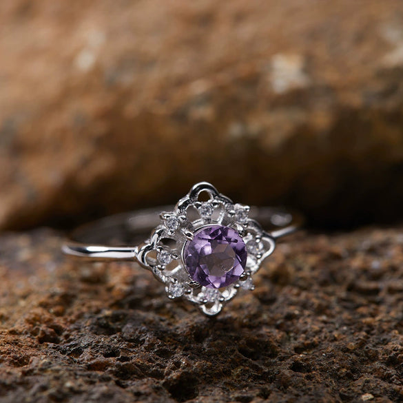 Wholesale Women's Geometric S925 Sterling Silver 18K Gold Natural Color Treasure Earrings Jewelry