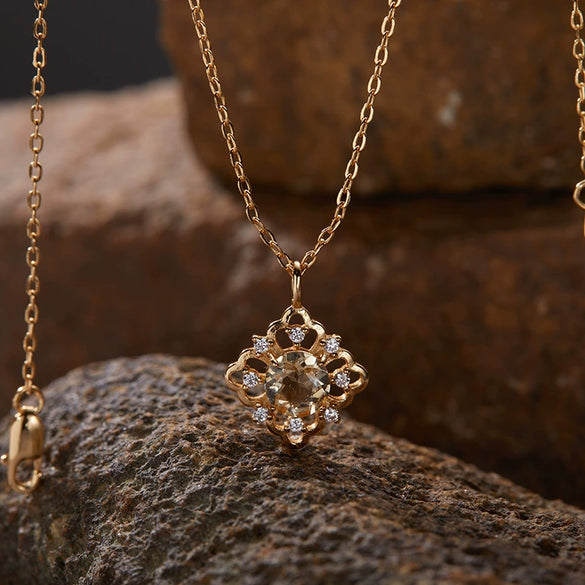 Wholesale Women's Geometric S925 Sterling Silver 18K Gold Natural Color Treasure Earrings Jewelry