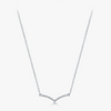 Wholesale Women's Geometric S925 Sterling Silver Microinlay Simulated Diamond Pendant Necklace