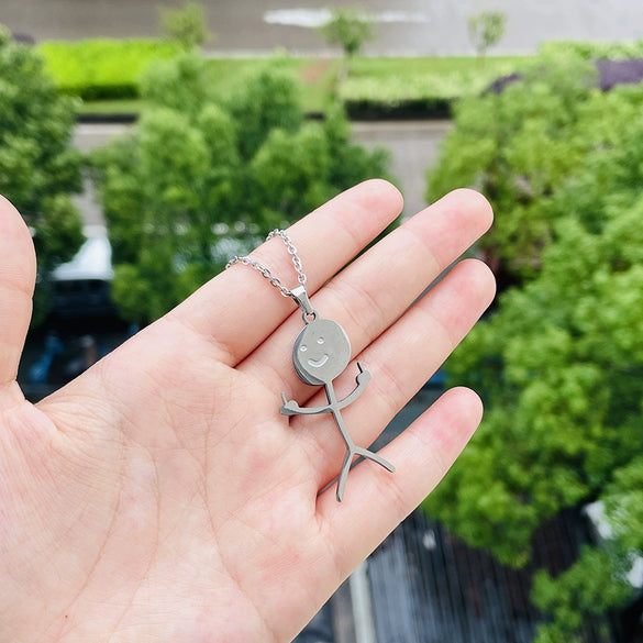 Wholesale Women's Geometric S925 Sterling Silver Necklace With Electroplating Treatment