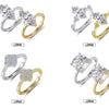 Wholesale Women's Geometric Silver Jewelry Set Electroplated S925 Silver Earrings Necklace And Ring