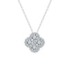 Wholesale Women's Geometric Silver Jewelry Set Electroplated S925 Silver Earrings Necklace And Ring
