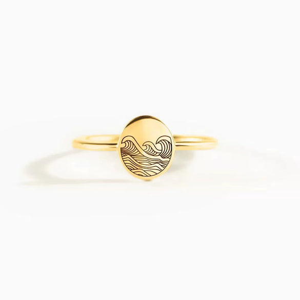 Wholesale Women's Geometric Silver 925 Ring With Electroplating Process