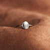 Wholesale Women's Geometric Silver 925 Ring With Electroplating Process
