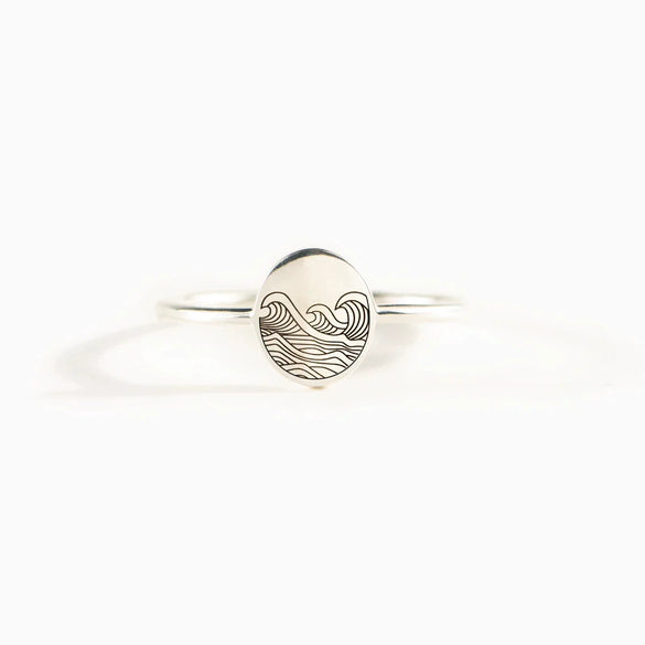 Wholesale Women's Geometric Silver 925 Ring With Electroplating Process
